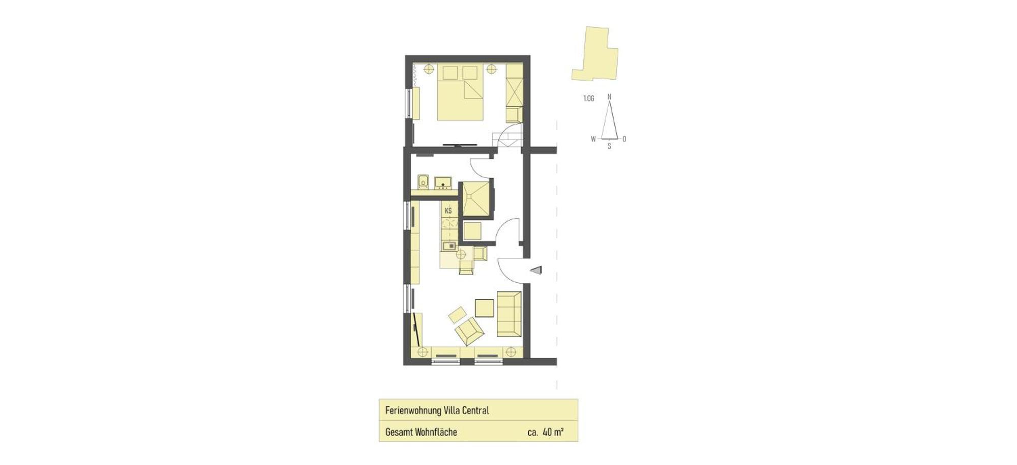 Ferienwohnung Villa Central - Luettje Nuest Borkum Eksteriør billede
